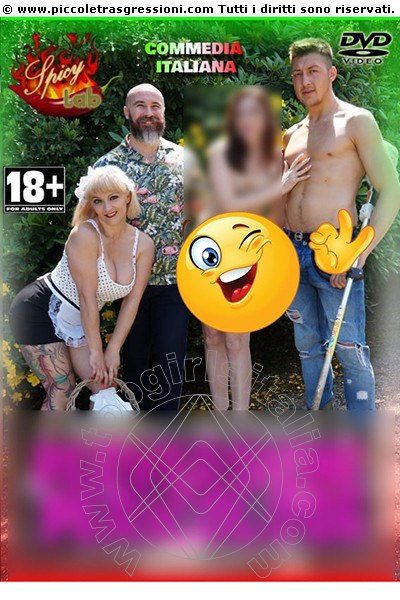 Foto frontale della copertina del film di Eva Ferrari Pornostar girls Torino